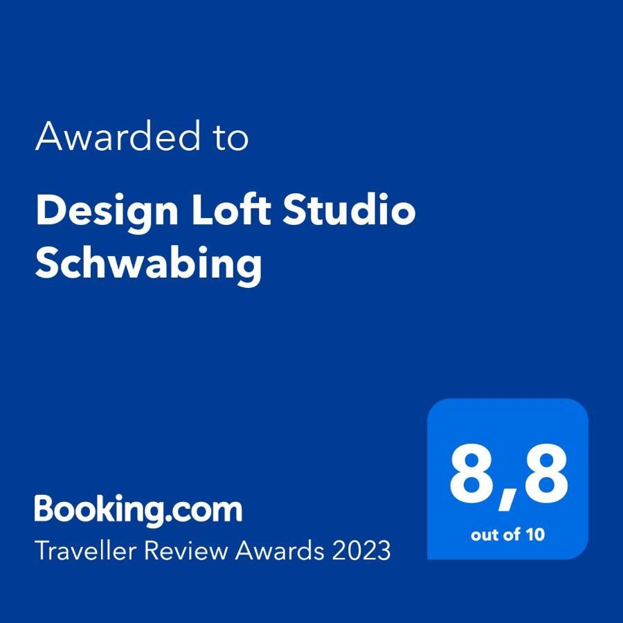 Design Loft Studio Schwabing Appartamento Monaco di Baviera Esterno foto